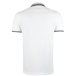 White Grey Polo Shirt Alpha 1