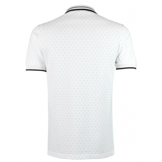 White Grey Polo Shirt Alpha 3